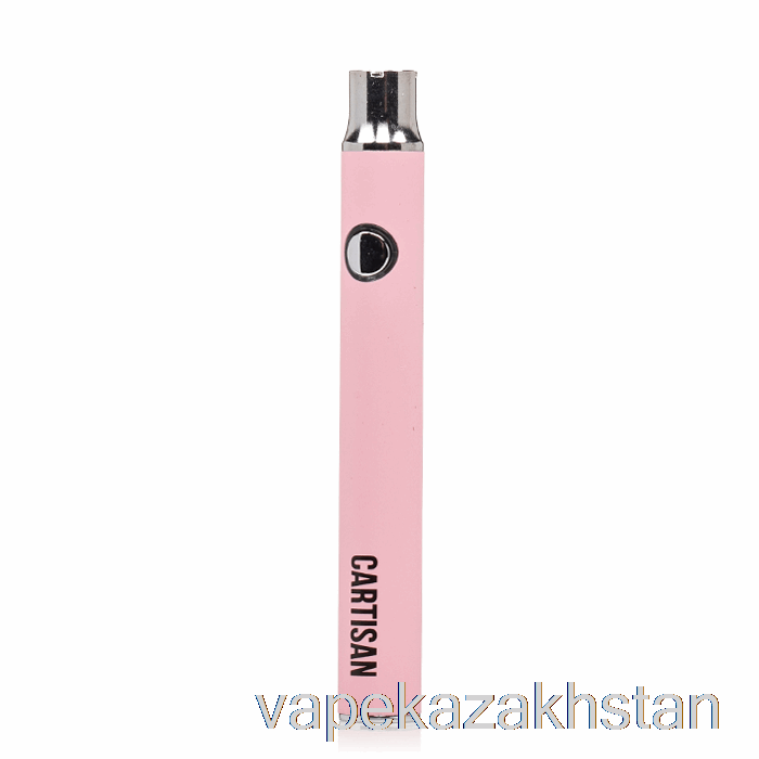Vape Kazakhstan Cartisan Button VV 350 510 Battery Pink